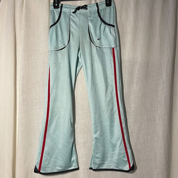 Nike Girls mesh athletic pants. Lined. Front pockets. Drawstring. Medium Comfy - Picture 1 of 8